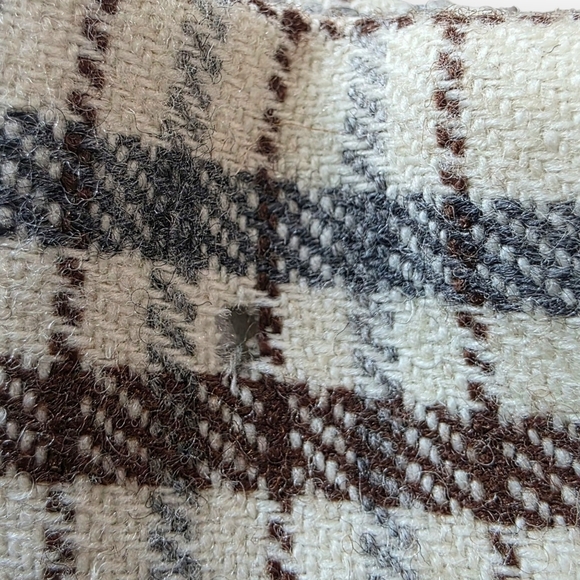 Vintage 50s/60s Patty Woodward A-line Plaid Wool Skirt, Size 7/8 - Picture 8 of 8